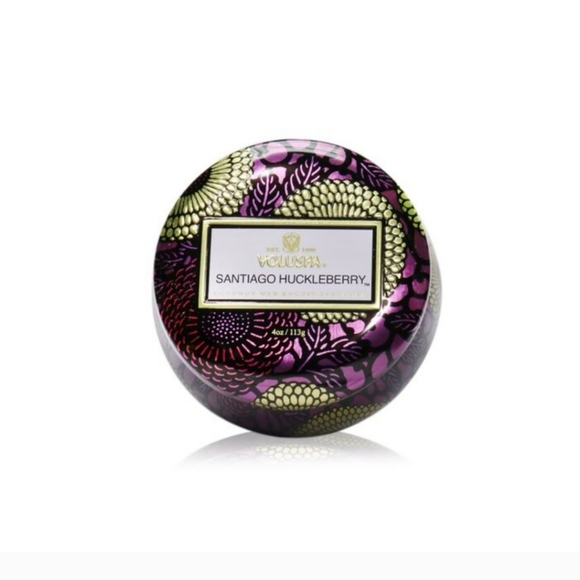 Voluspa Candle Santiago Huckleberry 4 oz - Picture 10 of 12